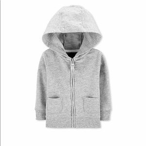 Carters Zip Front Hoodie